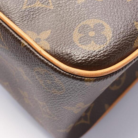 LOUIS VUITTON Brown Monogram Leather Bag - Picture 9 of 10